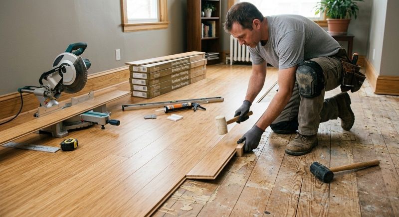 Bamboo Flooring Installation in Mesa, AZ