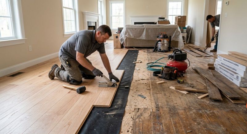 Hardwood Floor Installation in Chandler, AZ