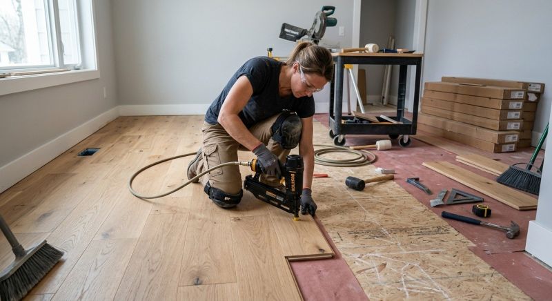 Hardwood Floor Installation in Scottsdale, AZ
