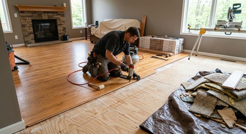 Hardwood Floor Renovation in Mesa, AZ