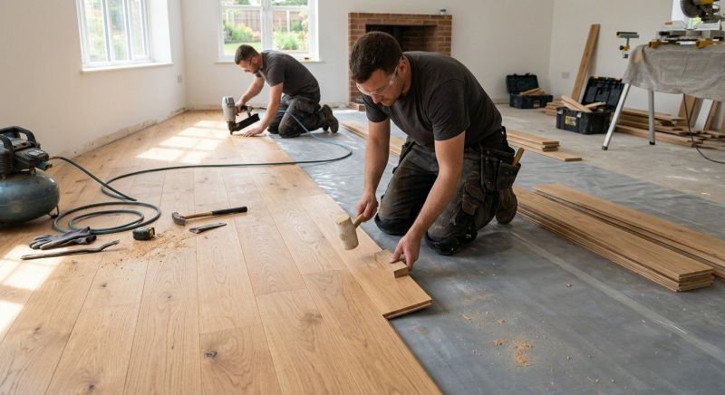 Oak Floor Installation in Laveen, AZ