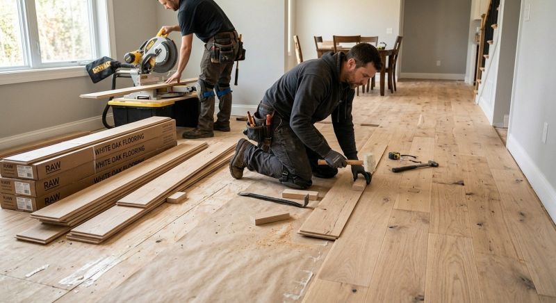 Oak Floor Installation in Laveen, AZ