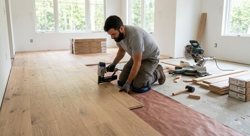 Oak Floor Installation in Maricopa County, AZ