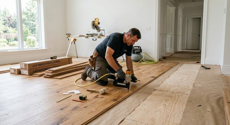 Oak Floor Installation in Maricopa County, AZ