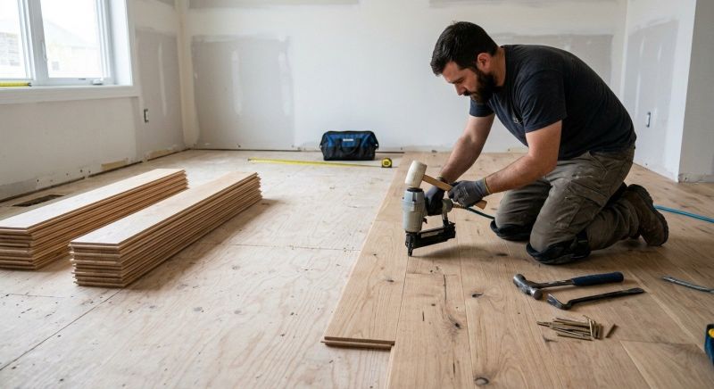 Oak Floor Installation in Queen Creek, AZ