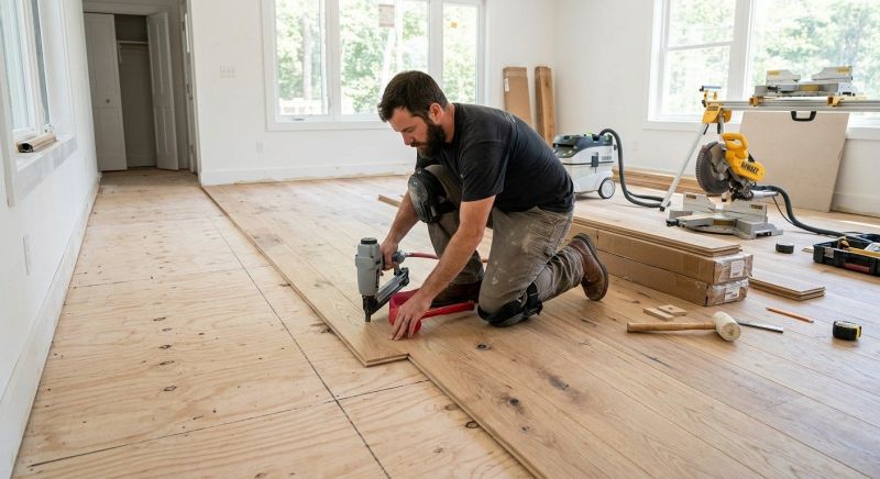 Oak Floor Installation in Tempe, AZ