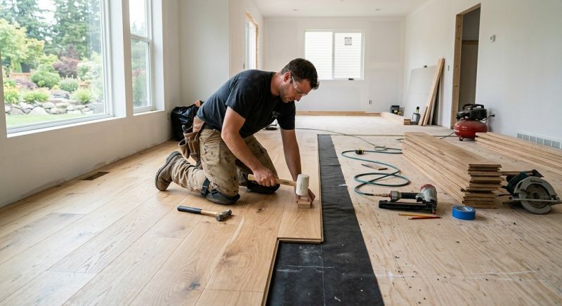 Oak Floor Replacement in Mesa, AZ