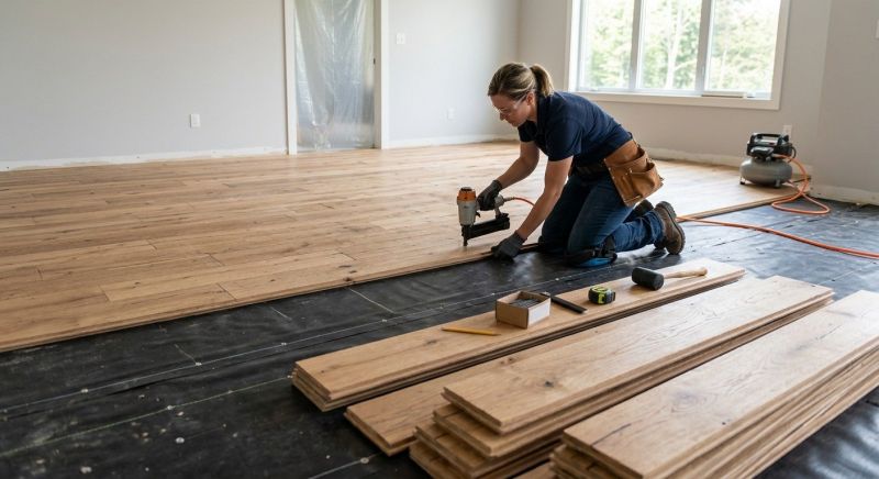Plank Floor Installation in Mesa, AZ