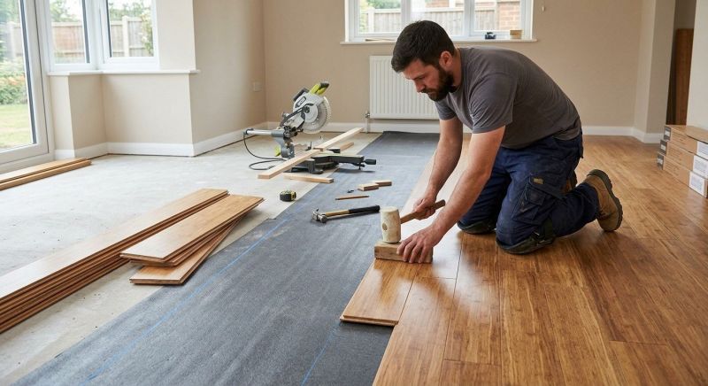 Teak Flooring Installation in Mesa, AZ