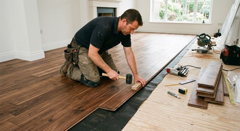 Walnut Flooring Installation in Mesa, AZ