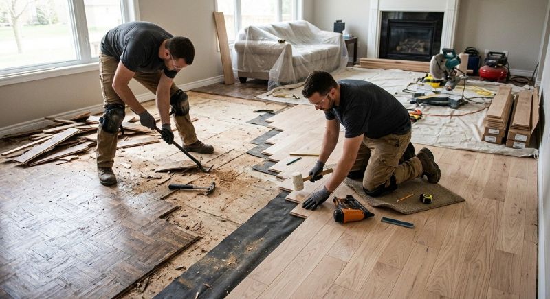 Wood Floor Replacement in Mesa, AZ