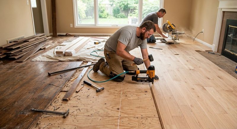 Wood Floor Replacement in Tempe, AZ