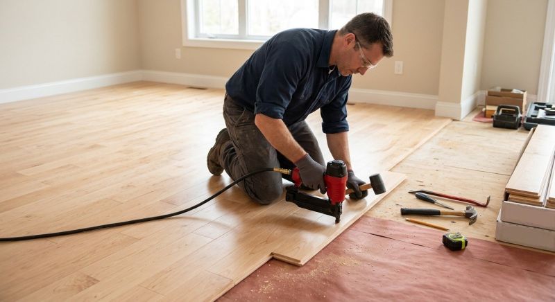Maple Flooring Installation in Rio Verde, AZ